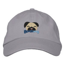 Boodapug Embroidered Hat (Blue Type)