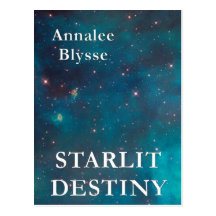Book Cover Promotional Postcard