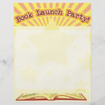 Book Launch Party Flyer