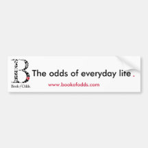 Book of Odds Bumper Sticker