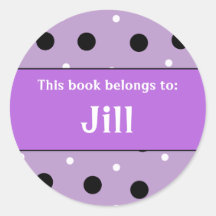 Book Plate - Customise with your name Stickers
