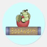 Book Worm T shirts and Gifts Sticker