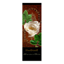 Bookmark - Alle de Wercken Business Card