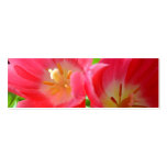 Bookmark Pink Tulip Business Cards