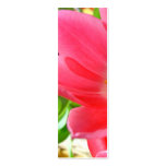 Bookmark Pink Tulip Business Cards