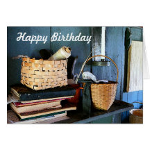 Books and Baskets - Birthday Cards