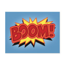 Boom! Post Card