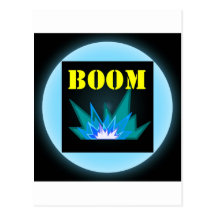 boom postcard