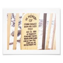 Boot Hill 3 Photo Print