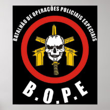 BOPE Tropa De Elite Brazilian Special Police Force Print