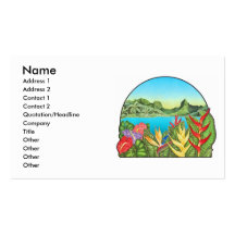 Bora Bora, French Polynesia Business Cards