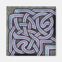 Border B, Blue Corner Magnet