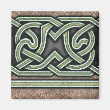 Border B, Green Straight Magnet