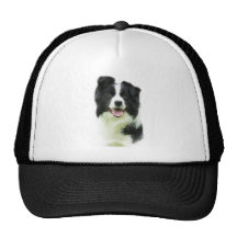 Border Collie 9A015D-24 Trucker Hat
