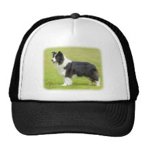 Border Collie 9R071D-059 Mesh Hats
