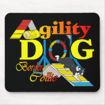 Border Collie Agility Gifts Mouse Mat