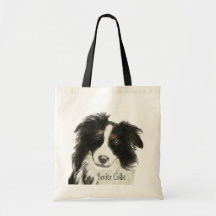 Border Collie Dog o Bag