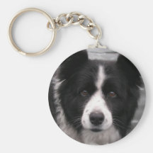 Border Collie Keychain