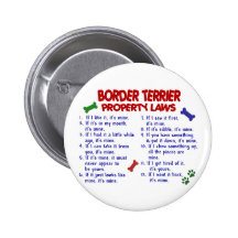 BORDER TERRIER Property Laws 2 Buttons