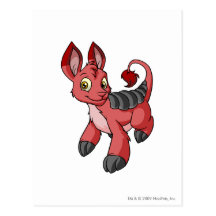 Bori Red Postcard