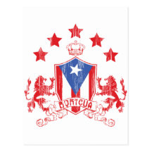Boricua Heraldy Postcards