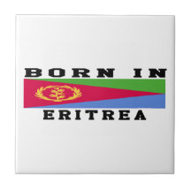 Born In Eritrea Ceramic Tiles
