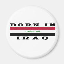 Born In Iraq Magnet