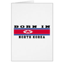 Born In North Korea Cards