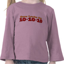 Born Lucky on 10-10-10 Tees