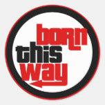 Born this way sticker