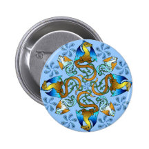 Bornholm Blues Button
