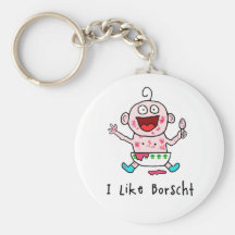 Borscht Baby Keychain