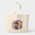 Borzoi Patriot Tote Bag