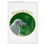 Borzoi Peace Greeting Cards