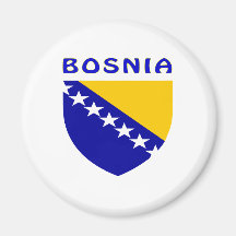 BOSNIA Coat Of Arms Magnet