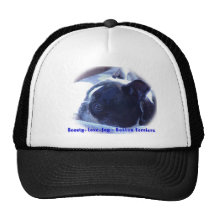 Boston Terrier:  Beauty, Love, Joy Hat