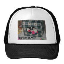 Boston Terrier:insidebox Trucker Hat
