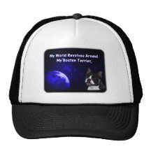 Boston Terrier:  My World Hats