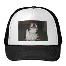 Boston Terrier:  Roo Trucker Hats