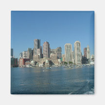 Boston Waterfront Fridge Magnets