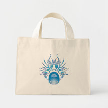 Botany Skull Canvas Bag