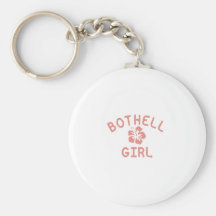 Bothell Pink Girl Key Chain