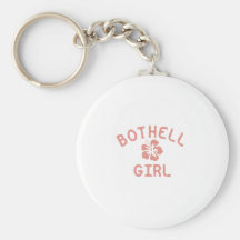 Bothell Pink Girl Keychain