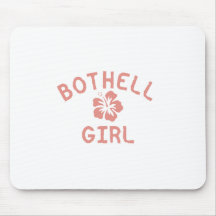 Bothell Pink Girl Mousepad