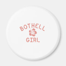 Bothell Pink Girl Refrigerator Magnet
