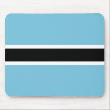 Botswana Flag Mousepad