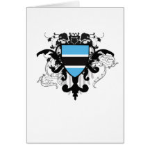 Botswana Greeting Card
