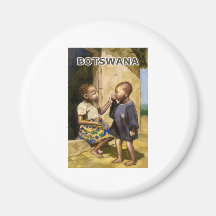 Botswana Refrigerator Magnets
