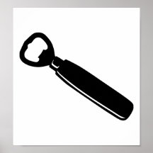Bottle opener poster