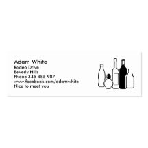 Bottles Business Card
